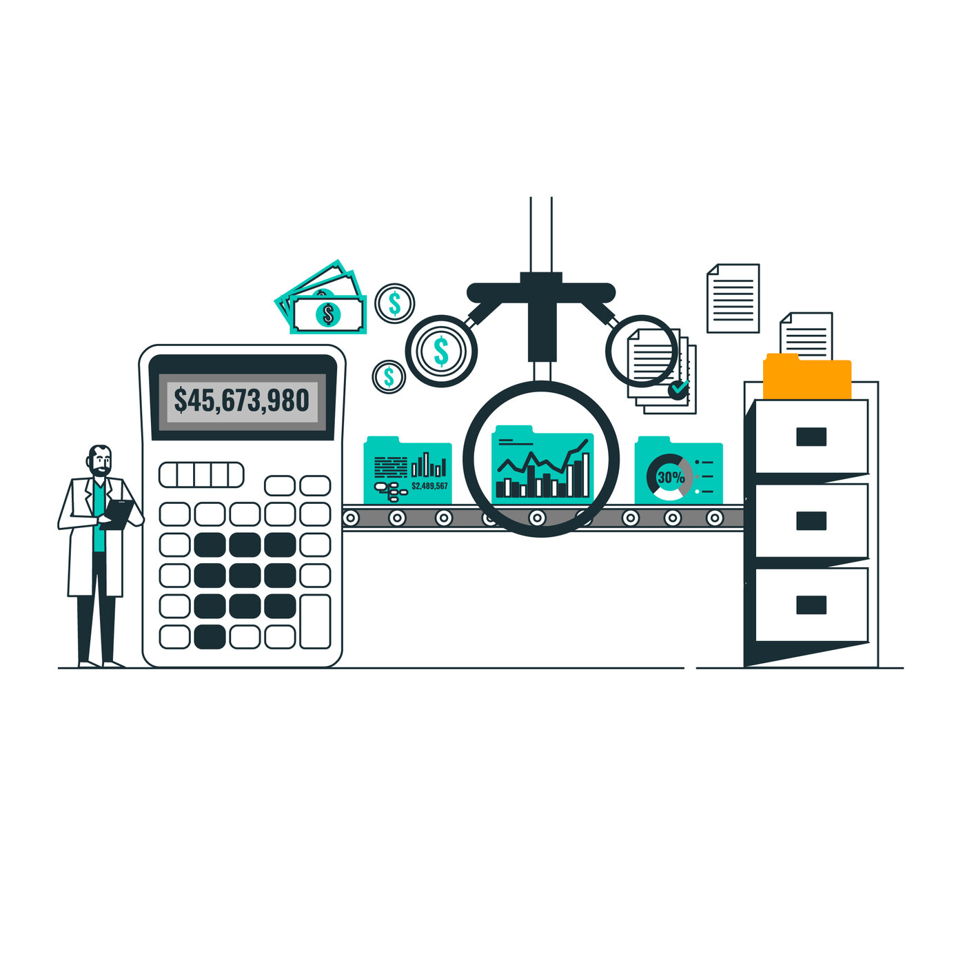 Finance illustration